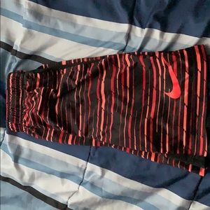 Red / Black  Nike Dri-Fit Shorts
